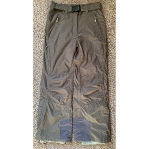 TRESSPASS Windproof Waterproof Glacier Ski/Snowboarding Pants Small Grayish EUC